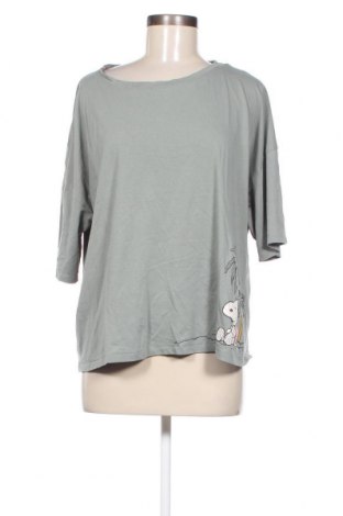 Damen T-Shirt Peanuts, Größe XL, Farbe Grün, Preis € 7,03