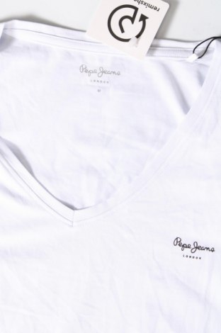 Γυναικείο t-shirt Pepe Jeans, Μέγεθος M, Χρώμα Λευκό, Τιμή 28,76 €