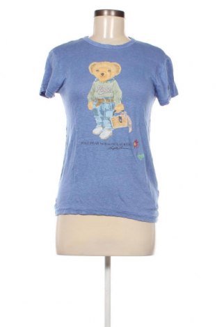 Γυναικείο t-shirt Polo By Ralph Lauren, Μέγεθος XS, Χρώμα Μπλέ, Τιμή 71,50 €