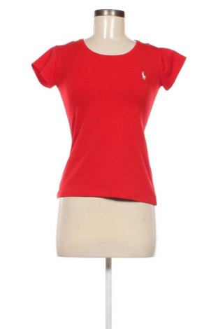 Damen T-Shirt Polo By Ralph Lauren, Größe M, Farbe Rot, Preis 47,32 €