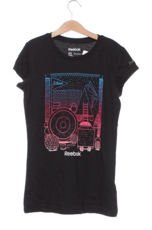 Γυναικείο t-shirt Reebok, Μέγεθος XS, Χρώμα Μαύρο, Τιμή 15,40 €