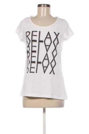 Γυναικείο t-shirt S.Oliver, Μέγεθος L, Χρώμα Λευκό, Τιμή 8,66 €