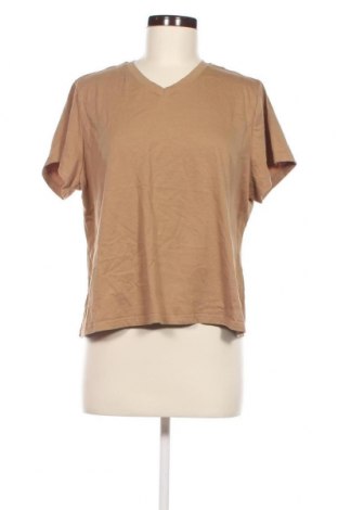 Damen T-Shirt SHEIN, Größe XXL, Farbe Braun, Preis 9,05 €