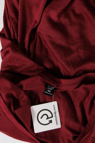 Γυναικείο t-shirt SHEIN, Μέγεθος XXL, Χρώμα Κόκκινο, Τιμή 7,24 €