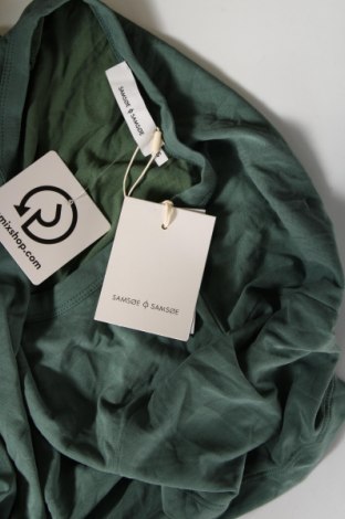 Γυναικείο t-shirt Samsoe & Samsoe, Μέγεθος S, Χρώμα Πράσινο, Τιμή 19,18 €