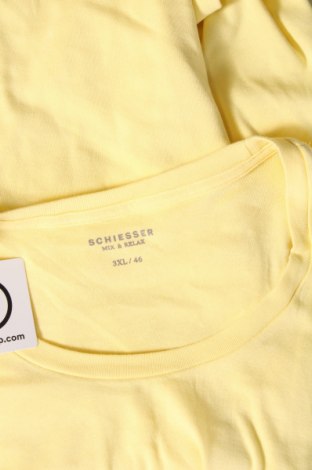 Γυναικείο t-shirt Schiesser, Μέγεθος 3XL, Χρώμα Κίτρινο, Τιμή 9,41 €