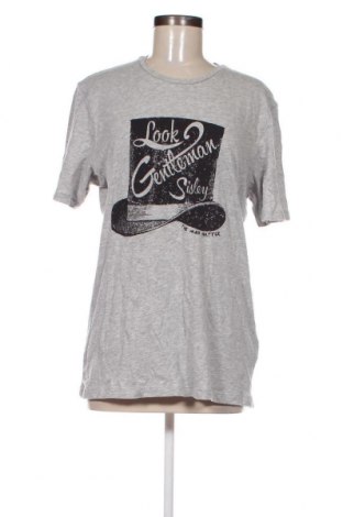 Γυναικείο t-shirt Sisley, Μέγεθος M, Χρώμα Γκρί, Τιμή 28,76 €