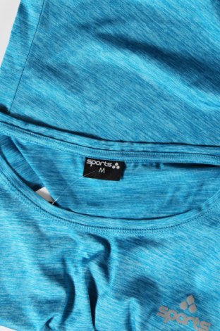 Tricou de femei Sports, Mărime M, Culoare Albastru, Preț 25,66 Lei