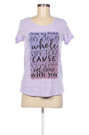 Damen T-Shirt Street One, Größe S, Farbe Lila, Preis 5,84 €