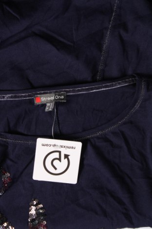 Damen T-Shirt Street One, Größe L, Farbe Blau, Preis € 10,57
