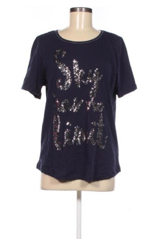Γυναικείο t-shirt Street One, Μέγεθος L, Χρώμα Μπλέ, Τιμή 9,41 €