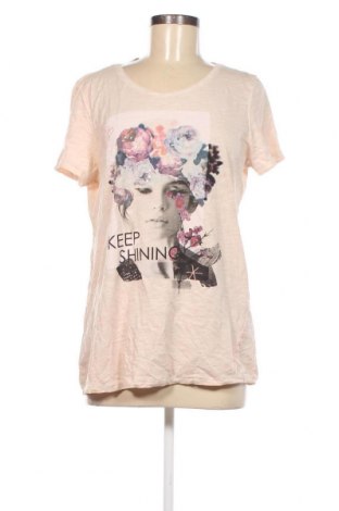 Damen T-Shirt Street One, Größe M, Farbe Beige, Preis 11,13 €