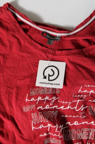 Γυναικείο t-shirt Street One, Μέγεθος S, Χρώμα Κόκκινο, Τιμή 4,76 €