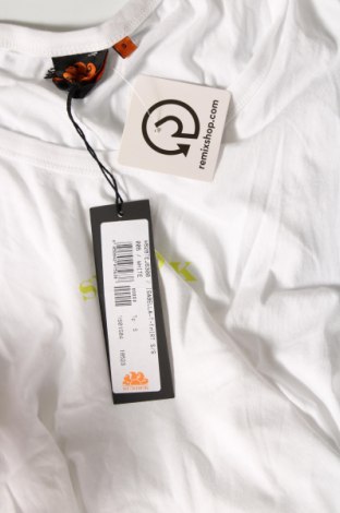 Γυναικείο t-shirt Sundek, Μέγεθος S, Χρώμα Λευκό, Τιμή 18,56 €