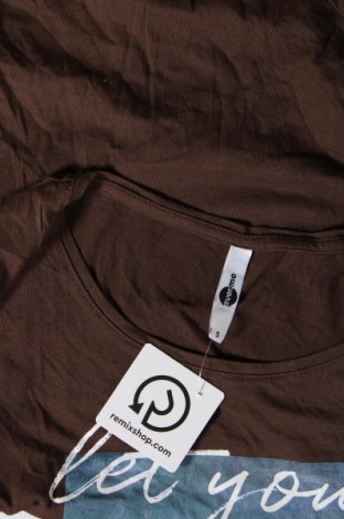 Дамска тениска Takko Fashion, Размер S, Цвят Кафяв, Цена 6,50 лв.