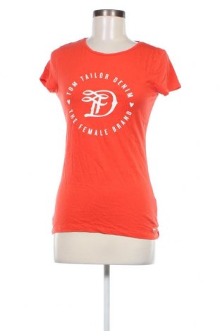 Γυναικείο t-shirt Tom Tailor, Μέγεθος S, Χρώμα Κόκκινο, Τιμή 4,95 €