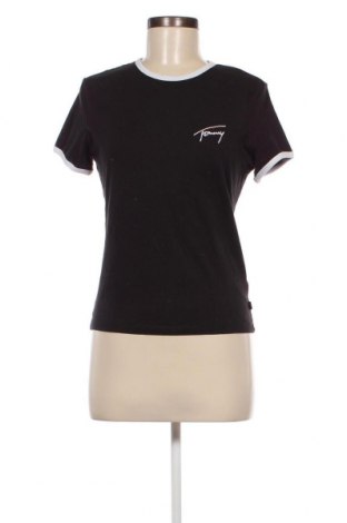 Γυναικείο t-shirt Tommy Hilfiger, Μέγεθος S, Χρώμα Μαύρο, Τιμή 21,83 €