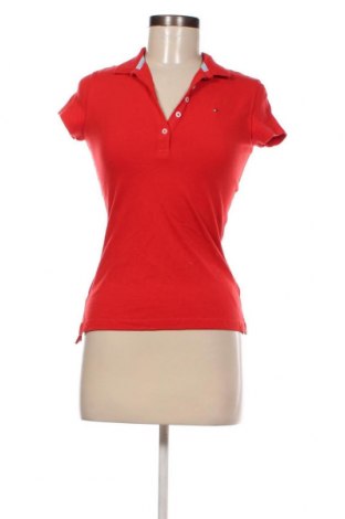 Дамска тениска Tommy Hilfiger, Размер XS, Цвят Червен, Цена 18,70 лв.
