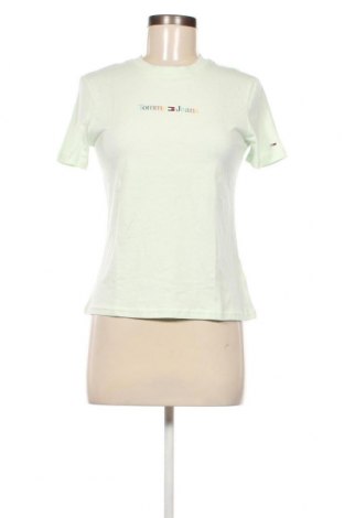 Damen T-Shirt Tommy Jeans, Größe XS, Farbe Grün, Preis € 29,77