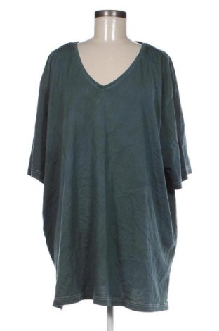 Damen T-Shirt Ulla Popken, Größe 4XL, Farbe Grün, Preis 11,13 €