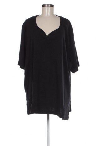 Damen T-Shirt Ulla Popken, Größe 4XL, Farbe Schwarz, Preis € 19,41
