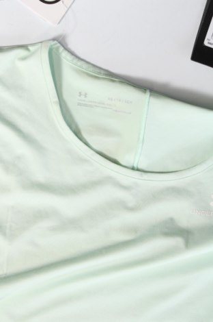 Γυναικείο t-shirt Under Armour, Μέγεθος XS, Χρώμα Πράσινο, Τιμή 22,37 €