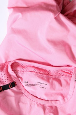 Damen T-Shirt Under Armour, Größe XS, Farbe Rosa, Preis € 18,79