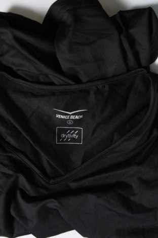 Γυναικείο t-shirt Venice Beach, Μέγεθος S, Χρώμα Μαύρο, Τιμή 5,45 €