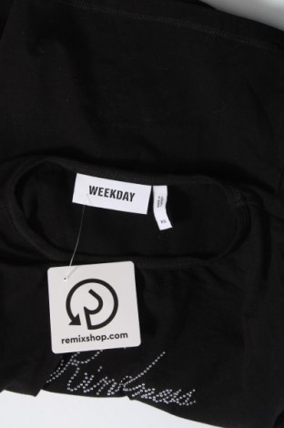 Dámské tričko Weekday, Velikost XS, Barva Černá, Cena  152,00 Kč