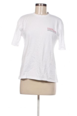 Damski T-shirt Zara, Rozmiar S, Kolor Biały, Cena 45,98 zł