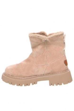 Damen Stiefeletten, Größe 37, Farbe Beige, Preis 21,49 €