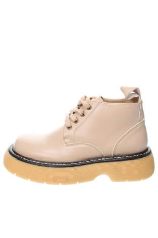 Damen Stiefeletten, Größe 38, Farbe Beige, Preis € 13,99