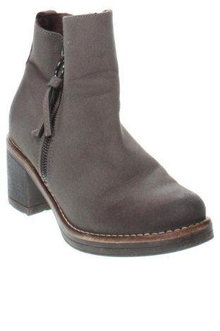 Damen Stiefeletten, Größe 38, Farbe Grau, Preis 16,70 €