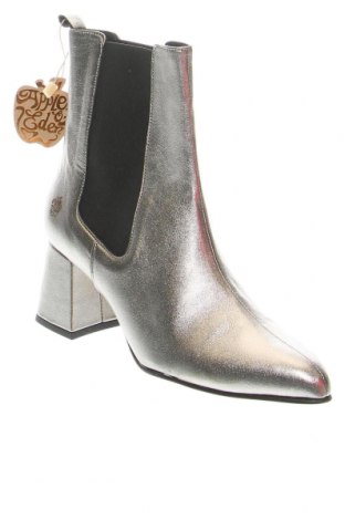 Damen Stiefeletten Apple of Eden, Größe 38, Farbe Silber, Preis 68,30 €