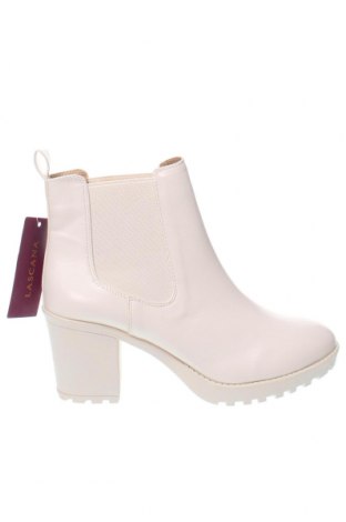 Botine de damă Lascana, Mărime 39, Culoare Ecru, Preț 167,99 Lei