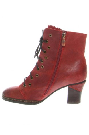 Damen Stiefeletten Laura Vita, Größe 39, Farbe Rot, Preis € 72,65