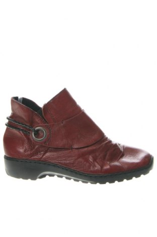 Damen Stiefeletten Rieker, Größe 38, Farbe Rot, Preis 23,49 €