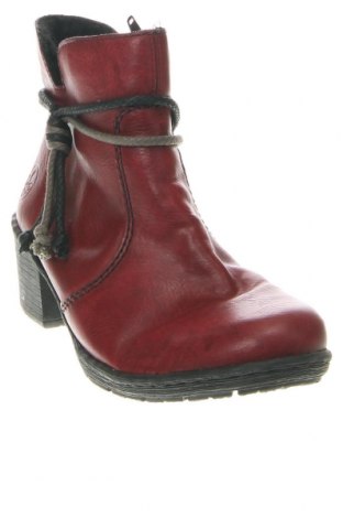 Dámské boty  Rieker, Velikost 38, Barva Červená, Cena  395,00 Kč