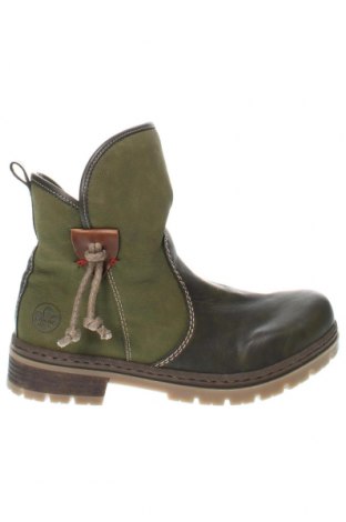 Botine de damă Rieker, Mărime 37, Culoare Verde, Preț 142,77 Lei