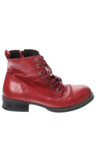 Damen Stiefeletten Ten Points, Größe 37, Farbe Rot, Preis € 56,50