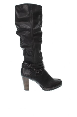 Γυναικείες μπότες Tom Tailor, Μέγεθος 39, Χρώμα Μαύρο, Τιμή 27,34 €