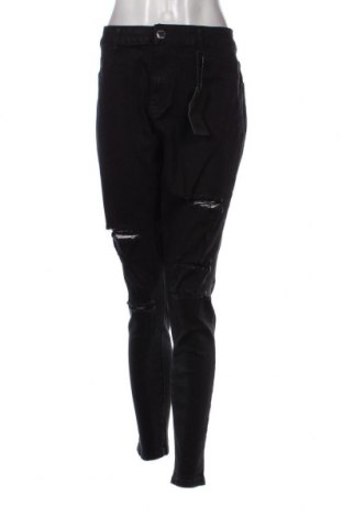 Γυναικείο Τζίν, Μέγεθος XL, Χρώμα Μαύρο, Τιμή 12,80 €