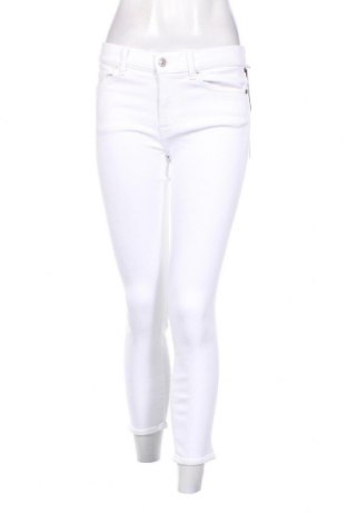 Damskie jeansy 7 For All Mankind, Rozmiar M, Kolor Biały, Cena 304,66 zł