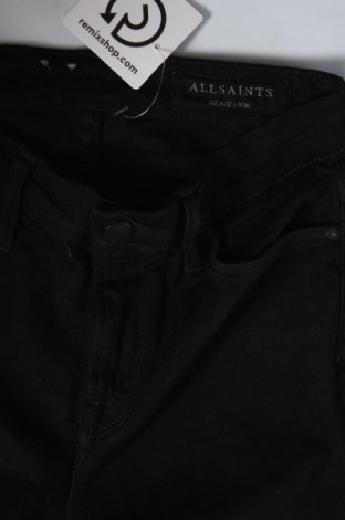 Dámske džínsy  AllSaints, Veľkosť XS, Farba Čierna, Cena  34,91 €