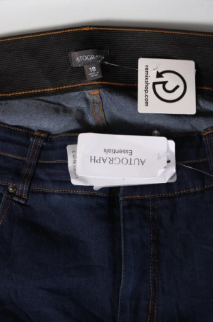 Damskie jeansy Autograph, Rozmiar XL, Kolor Niebieski, Cena 73,57 zł
