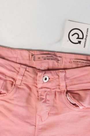 Damen Jeans Bershka, Größe XS, Farbe Rosa, Preis 4,49 €