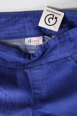 Dámske džínsy  D&Co, Veľkosť L, Farba Modrá, Cena  7,40 €