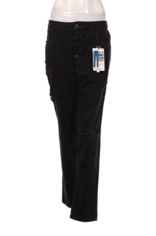 Dámske džínsy  D.Jeans, Veľkosť XXL, Farba Čierna, Cena  21,74 €