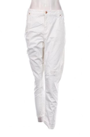 Damen Jeans Defacto, Größe XXL, Farbe Weiß, Preis 15,14 €