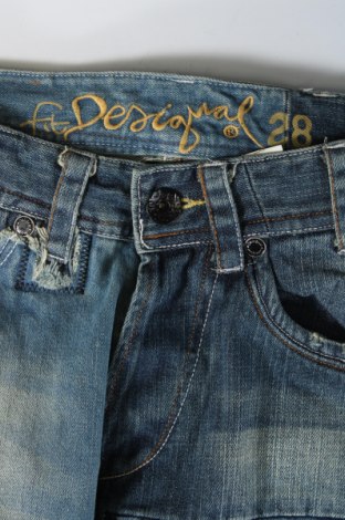 Damskie jeansy Desigual, Rozmiar XS, Kolor Niebieski, Cena 296,55 zł